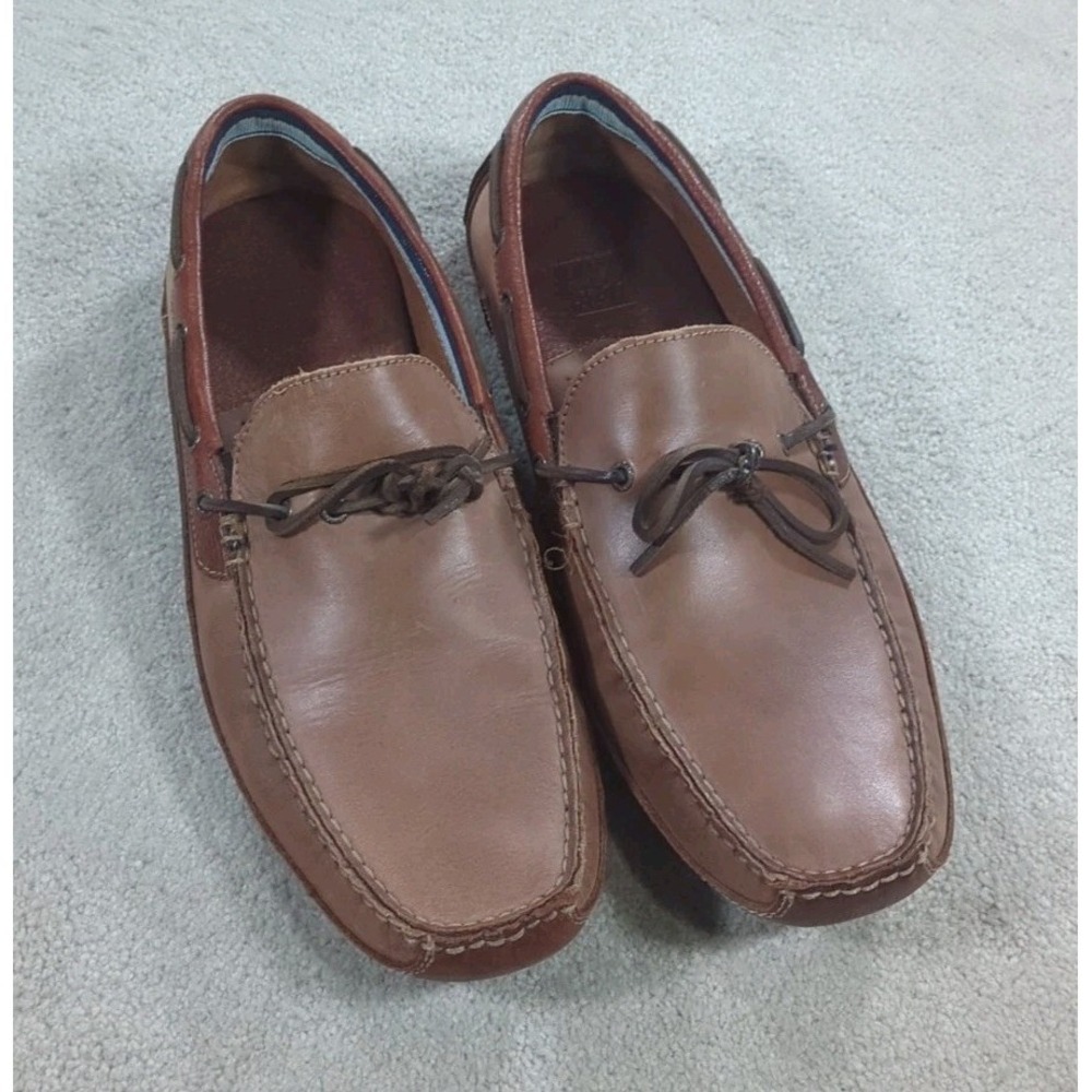 Johnston Murphy J&M flex One Eye Tie Drivers Shoes Men SZ 11M 25-1290